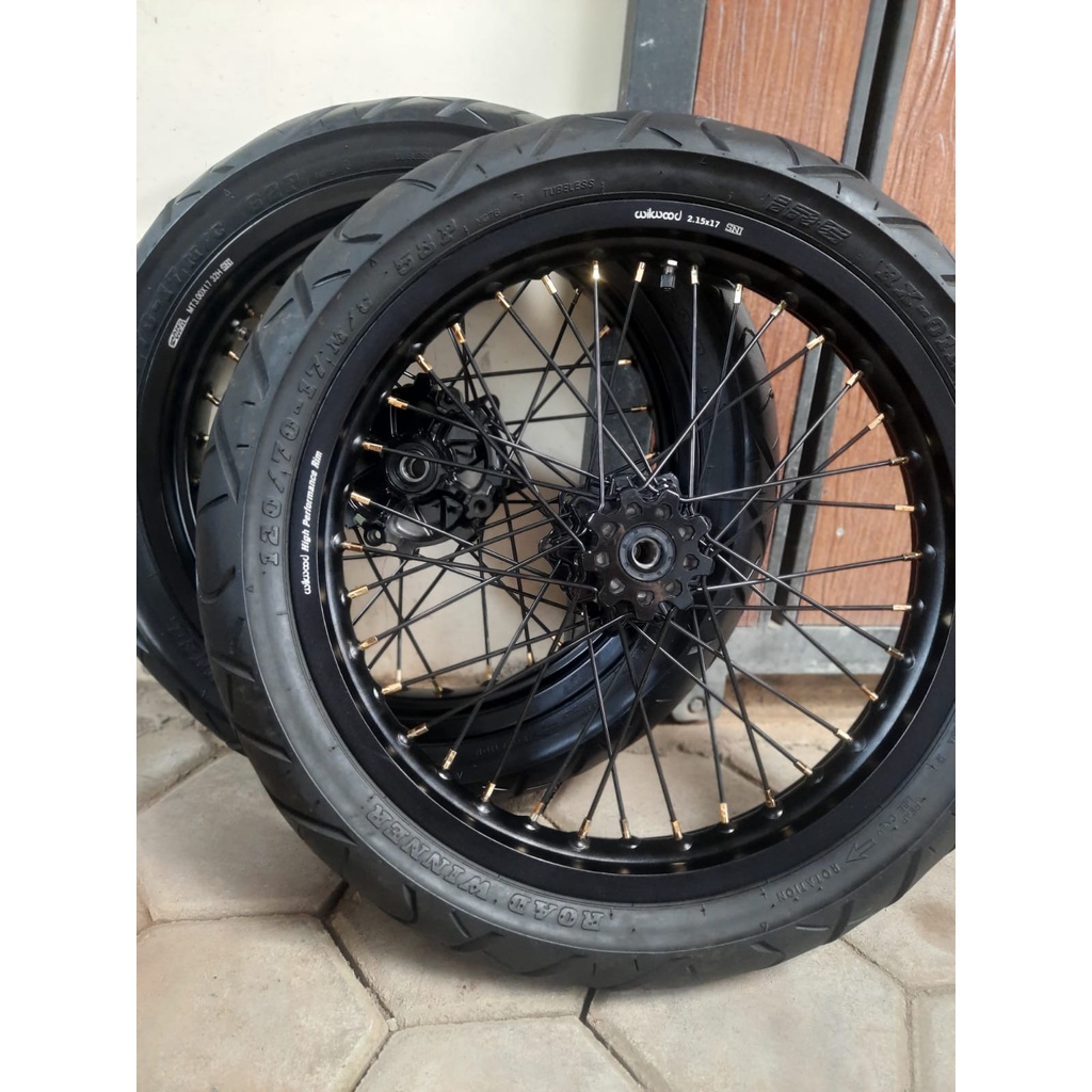 Supermoto Honda CRF 150L  Honda Crf  Pelg Pelek 250 300 Tinggal Pasang