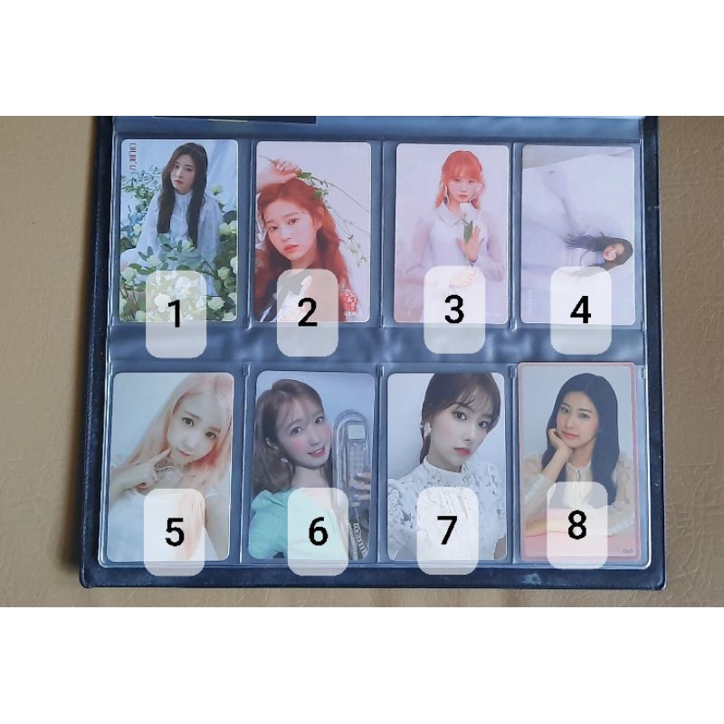 Photocard IZ*ONE Bloom*iz, EOM Japanm Kihno Heart*iz, Kihno Color*iz, Oneiric Diary