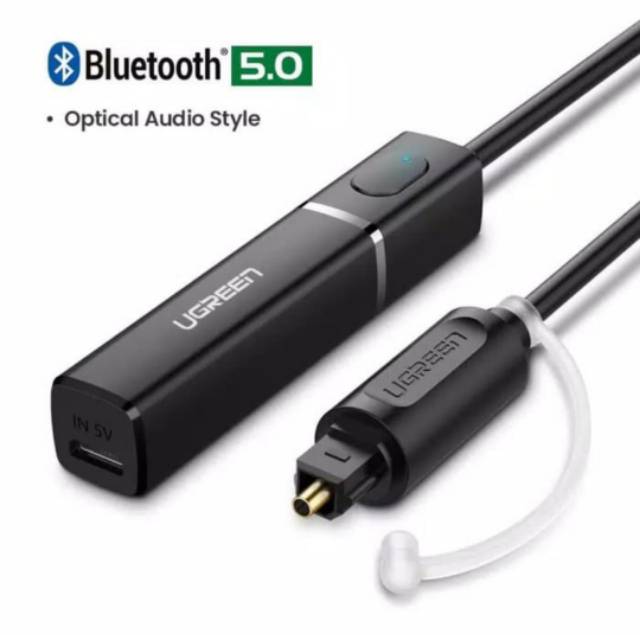 Ugreen Bluetooth Transmitter 5.0 AptX Stereo with Audio Plug Aux 3.5 and Optical Original