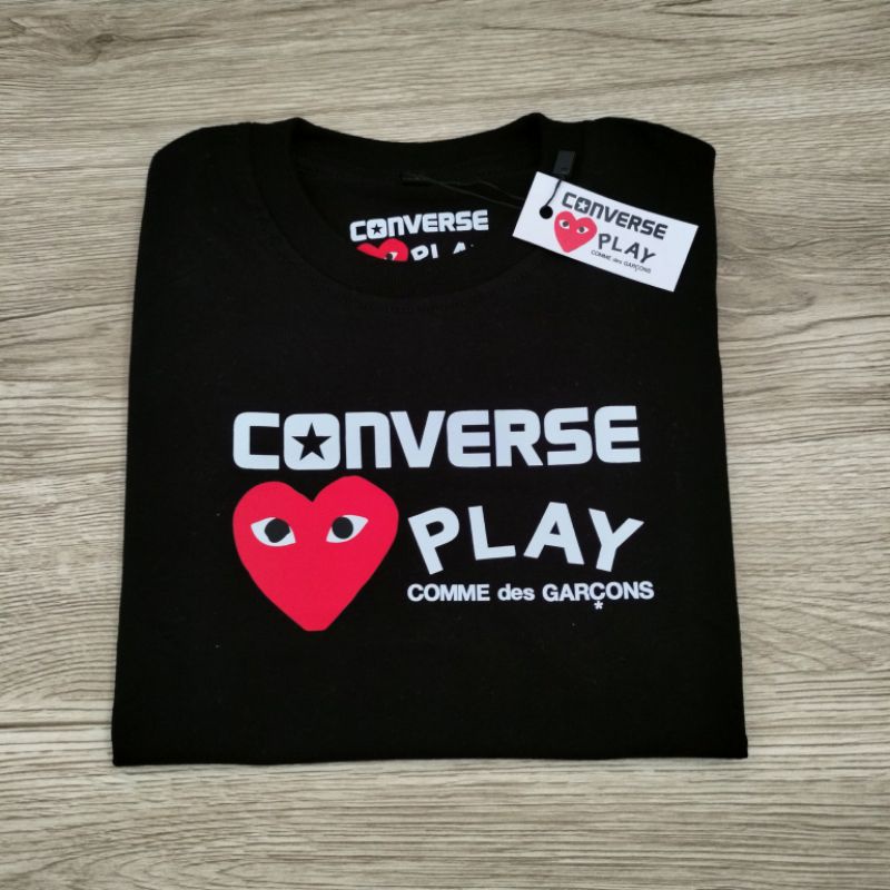 TSHIRT ANAK LAKI LAKI PEREMPUAN CONVERSE PLAY CDG PREMIUM HIGH QUALITY KAOS ANAK ANAK BAJU KIDS MURAH