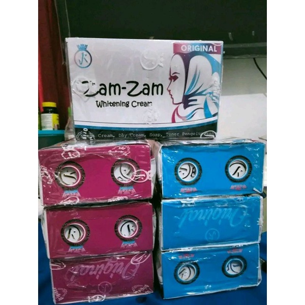 CREAM ZAMZAM ORIGINAL 100% BISA COD AMPUH MEMUTIHKAN KULIT BUAT FLEK HITAM/BERJERAWAT /BEDAK ZAM ZAM