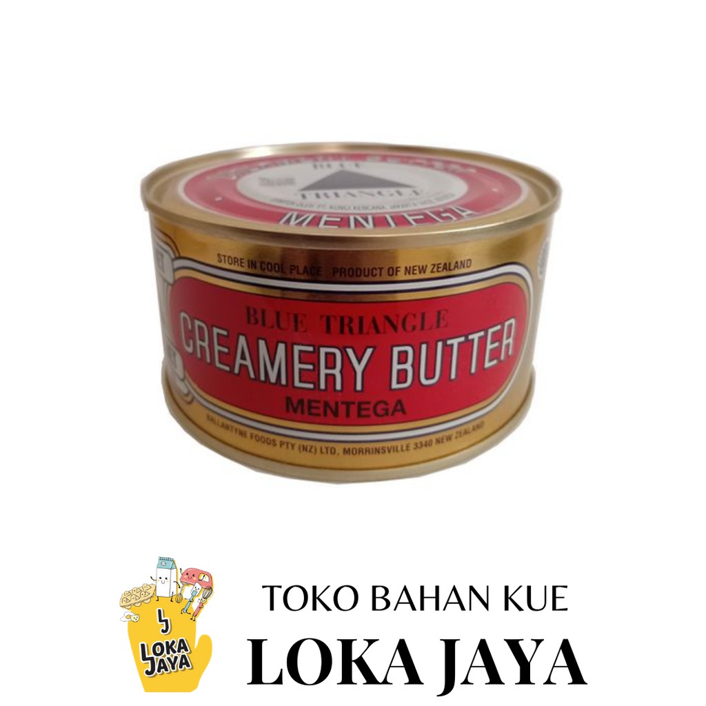

BLUE TRIANGLE CREAMERY BUTTER 340GR | SEGITIGA BUTTER 340GR