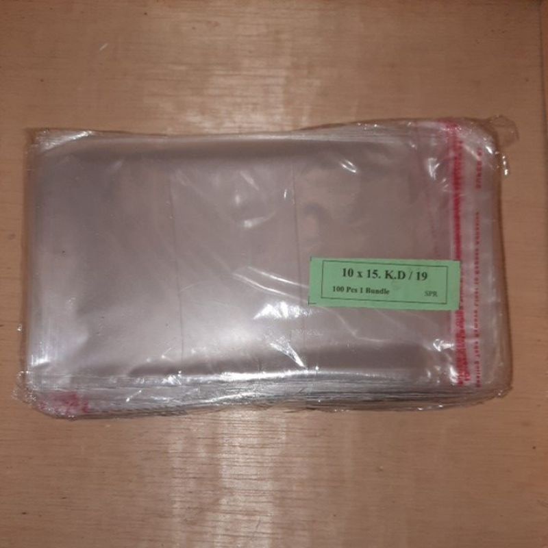 Plastik OPP 10x15