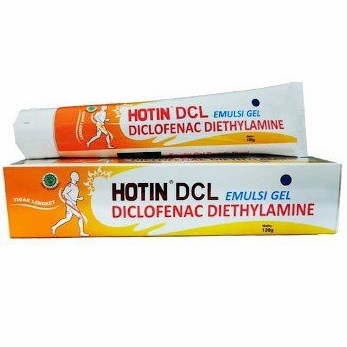 HOTIN DCL EMULSI GEL TUBE 120 GRAM / HOT IN DCL 120 G CREAM PEREDA NYERI