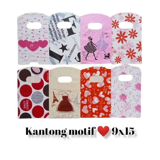 

KANTONG MOTIF OLSHOP UK 9X15/ 10lembar