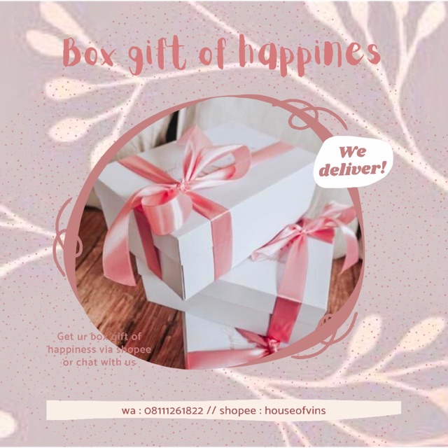 

Box gift of happiness