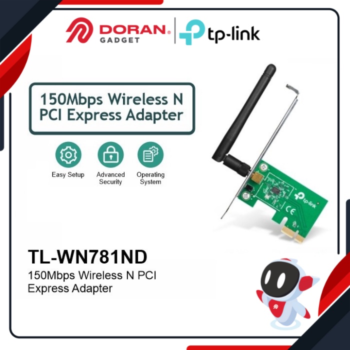 Jual TP-LINK TPLINK TP LINK TL-WN781ND TL WN781ND 781ND 150Mbps ...