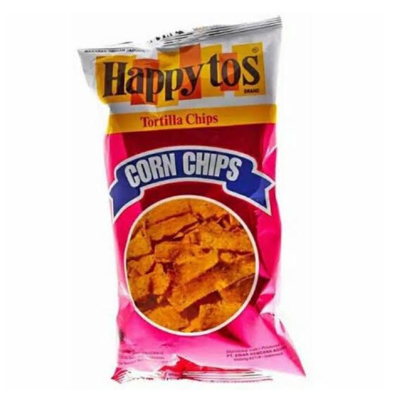 

Happy Tos Tortilla Chips Merah 160 g