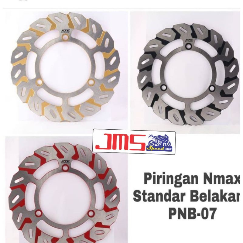 piringan disc cakram ktc kytaco ori depan dan belakang plus breket nmax lama dan nmax new