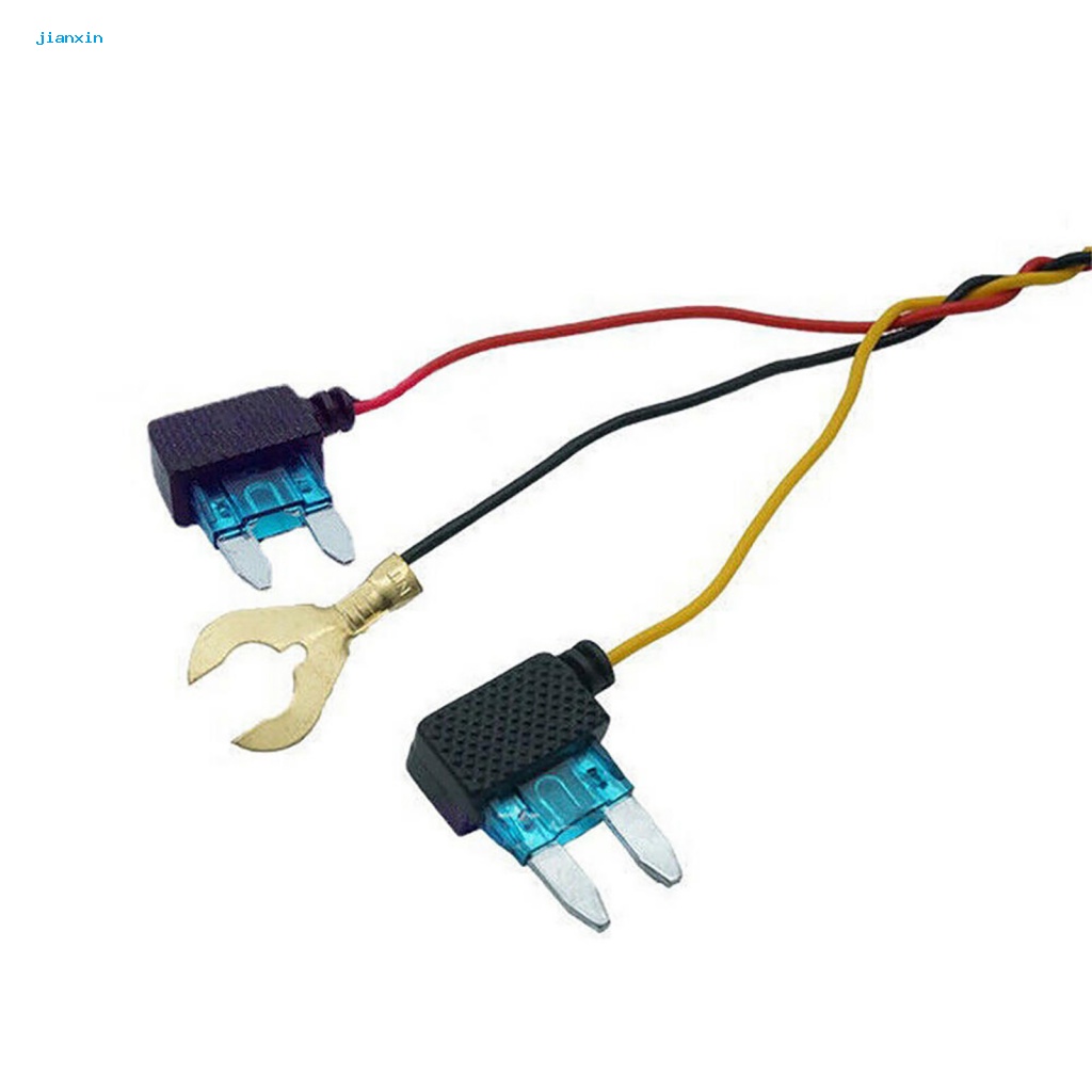 [Jianxin] Kabel Hardwire Kamera Dashboard Mobil Universal 12V / 24V Transmisi Stabil