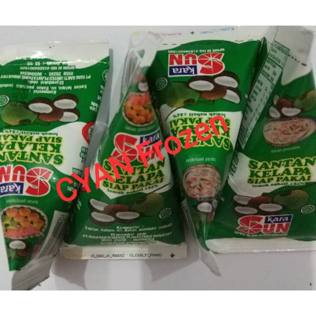 

SUN Kara Santan Kelapa (65ml/pack)