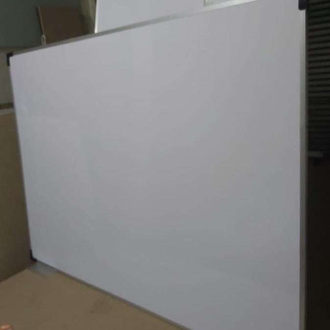 

(COD) whiteboard gantung 90 x 120 cm nonmaget SALE Kode 768