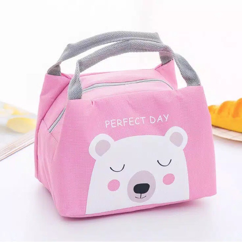 Lunch Bag Karakter / cooler bag / Tas bekal lucu