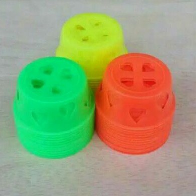 Cetakan bolu kukus Plastik pendek per lusin murah