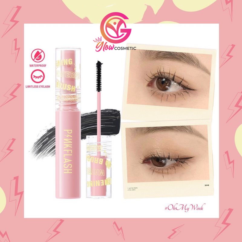 PINKFLASH LENGTHENING WATERPROOF MICRO BRUSH MASCARA PF-E10 / N017131