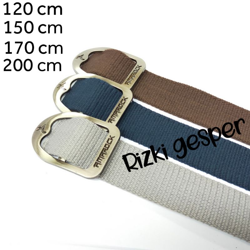 Ikat Pinggang Pria Cotton Kanfas FA.40.045.AMAROCK