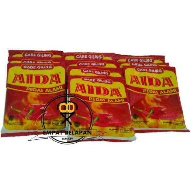 

Bubuk Cabai Aida 1 Pack Isi 10