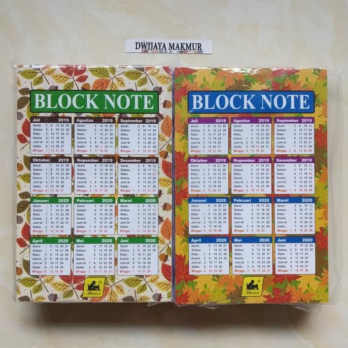 

Block Notes - Buku Notes Besar Standard Dwija522 Diminati Banget