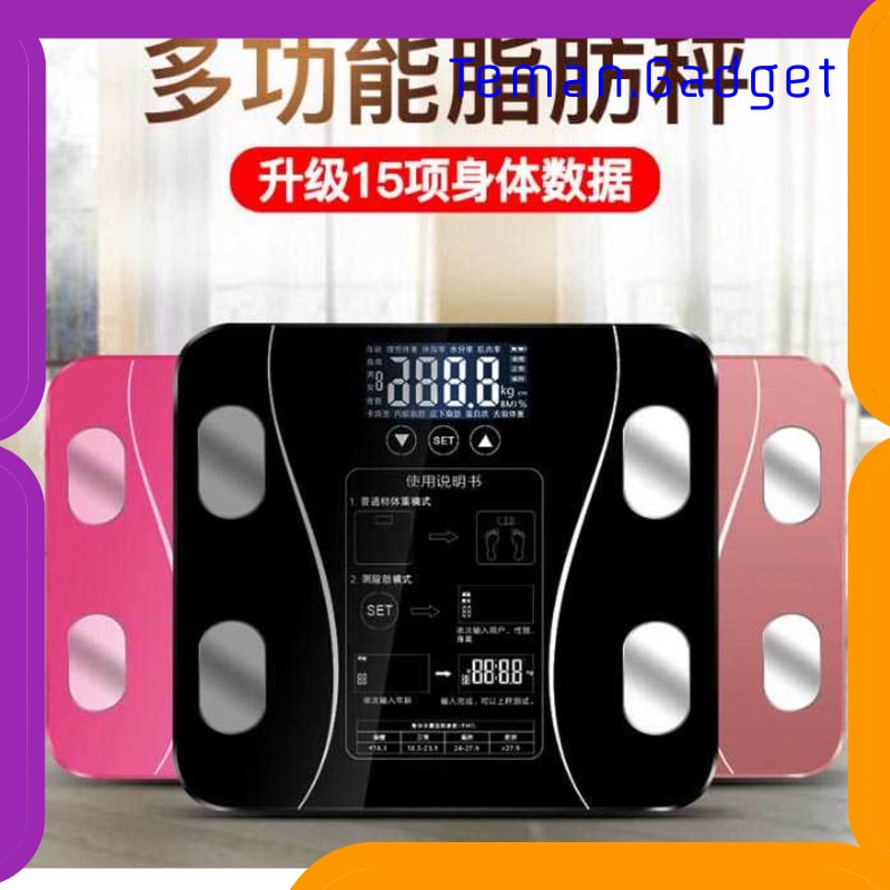 TG-FE330 TAFFWARE DIGIPOUNDS TIMBANGAN BADAN DIGITAL HEALTH SCALE 180KG SH-Y01