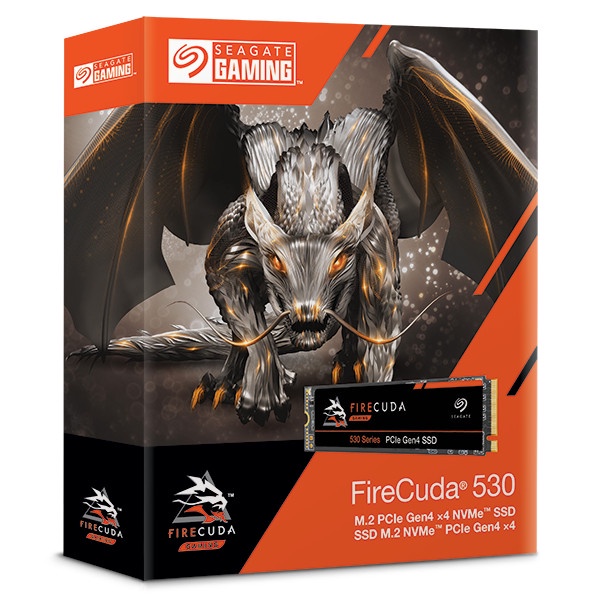 Seagate FireCuda 530 Heatsink SSD 1TB M.2 PCIe Gen4 ×4 / SSD 1TB