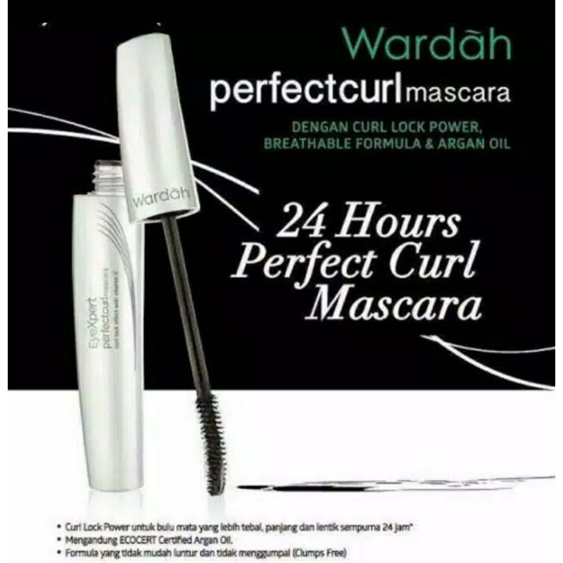 Wardah Perfect Curl Mascara / Maskara Wardah Perfectcurl