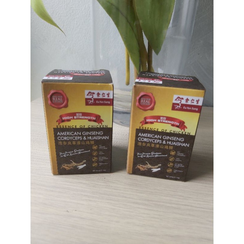 Eu Yan Sang American Ginseng Cordyseps and Huaishan (Ori Singapore)