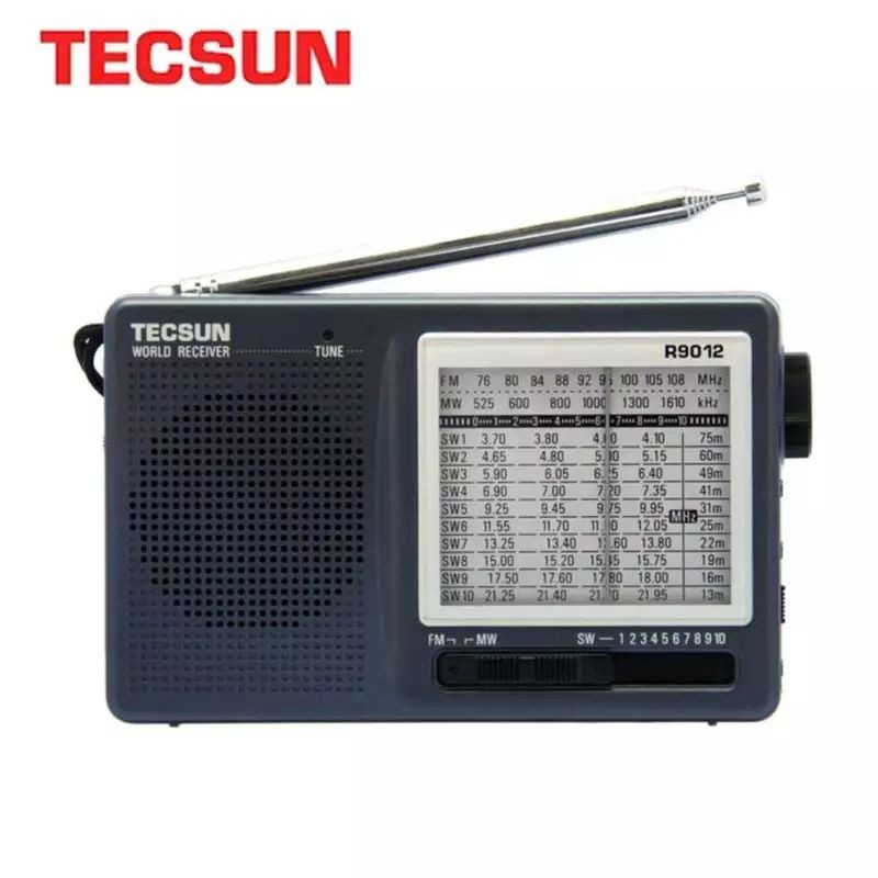 TECSUN R-9012 FM AM SW Radio 12 Band Portable Receiver Radio Sensitivitas Tinggi Selektivitas Noise