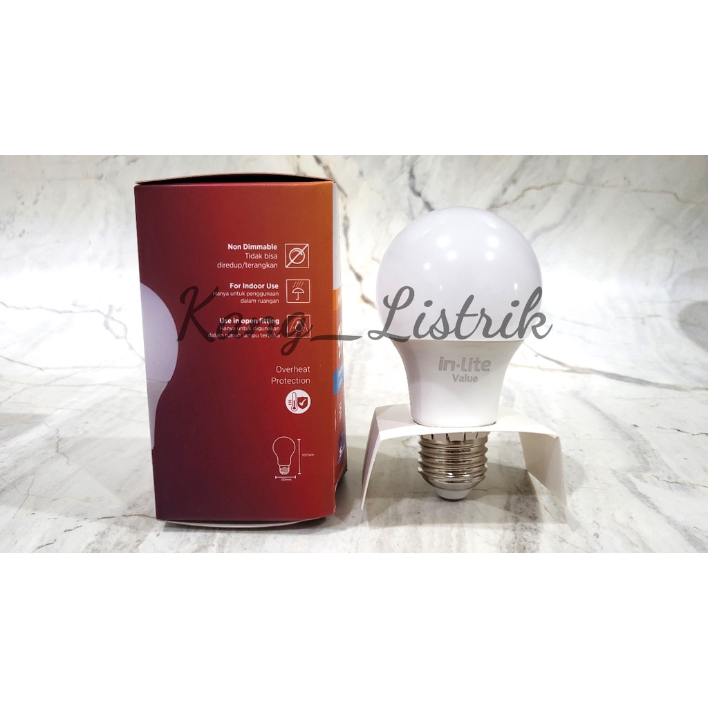 InLite Value Bulb Lampu LED 9 Watt INB010