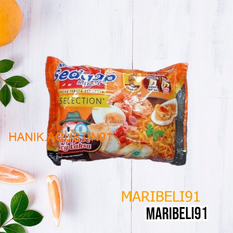 

Mie Sedaap Instant Selection Singapore Spicy Laksa | Mie sedaap Instan Kuah Mb91