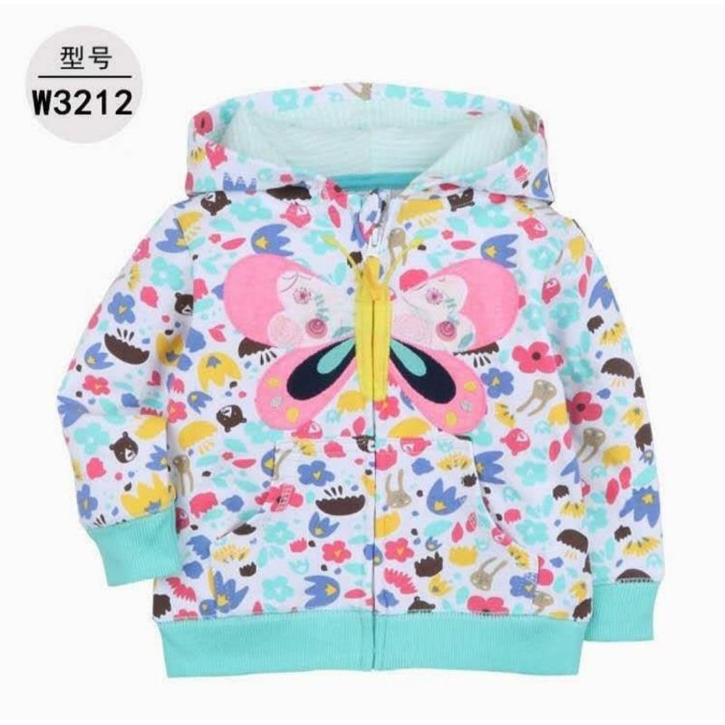 Jaket Bayi Catell Love (2) / Jaket Anak-Butterfly
