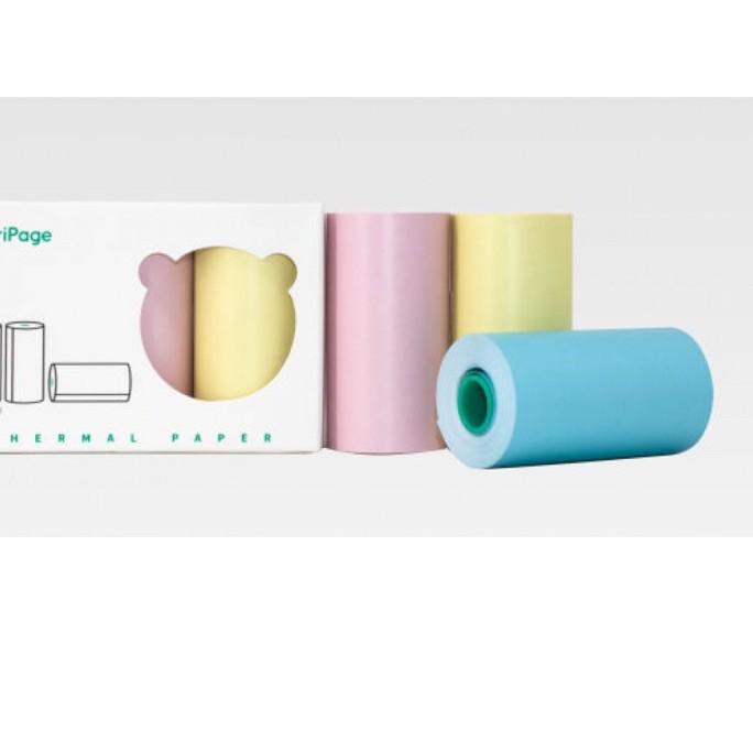 

Terlaku..!!KERTAS STICKER THERMAL PERIPAGE A6 ORIGINAL 57x30mm mini printer thermal paperang edc panda