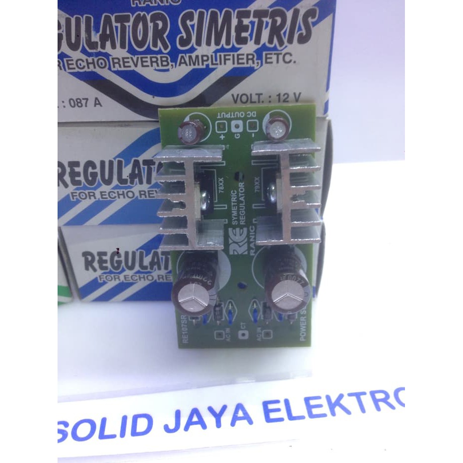 regulator simetris ( 12v dan 15v )