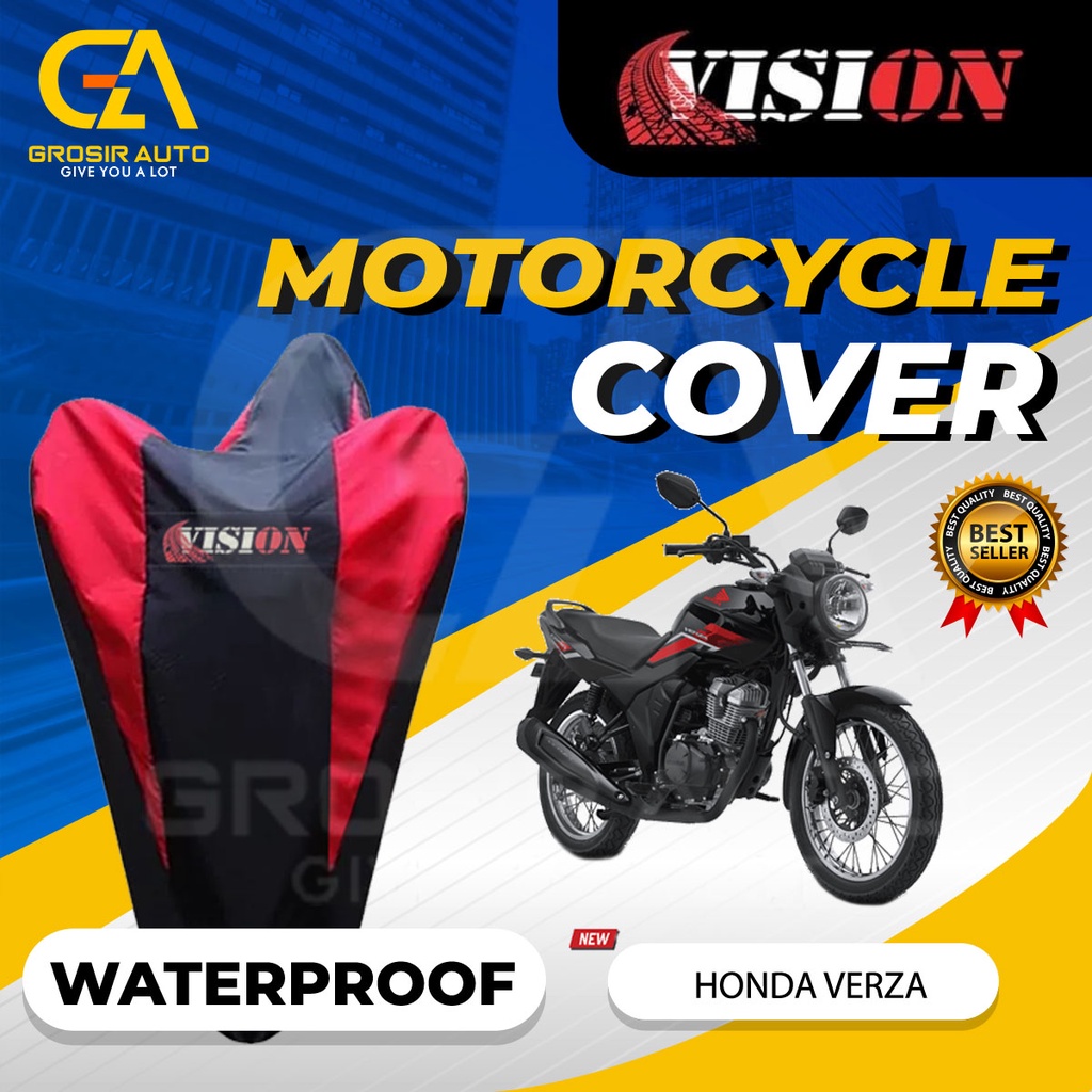 Sarung Motor VERZA Waterproof Vision / Cover Selimut Penutup Sarung Mantel Motor Vision