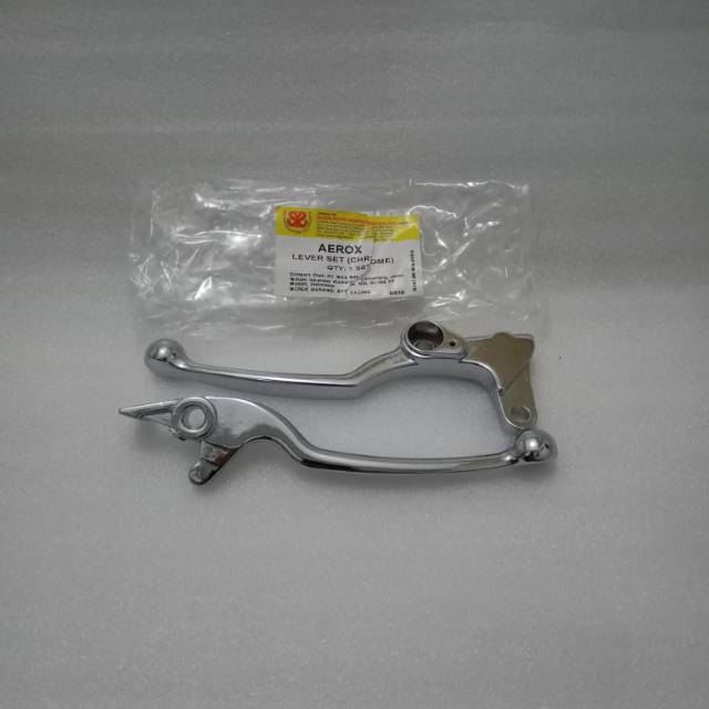 Aerox - Handle Rem Kanan dan Kiri Chrome - SYS