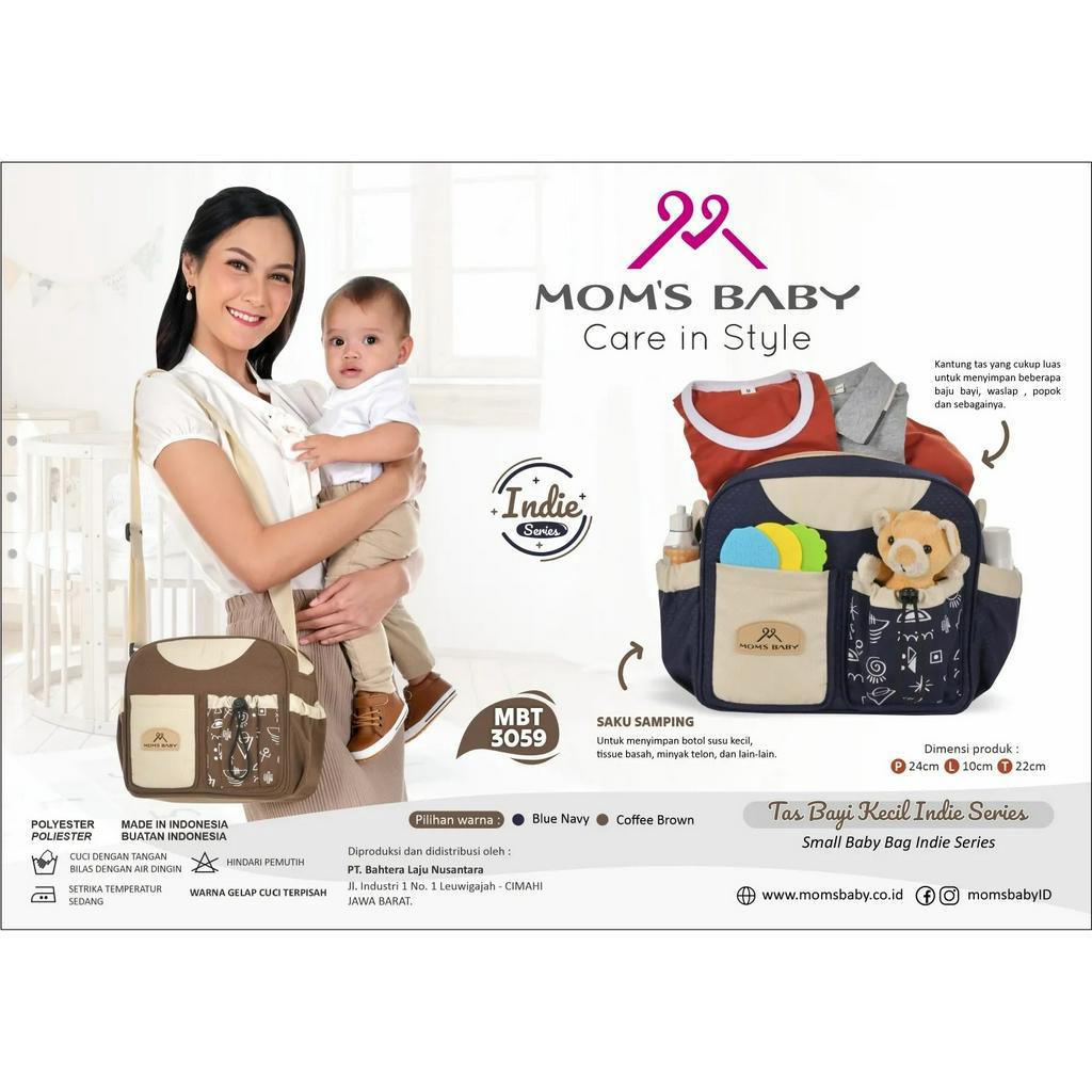 Tas Bayi Kecil Moms Baby Indie MBT3059 Aurora MBT3055 Panna MBT3052