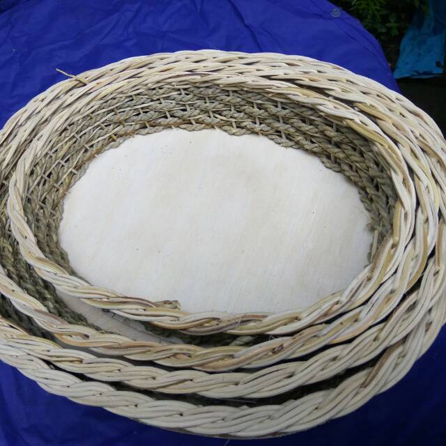KERANJANG ROTAN SEAGRASS HANTARAN PARCEL SET GERAISURYA