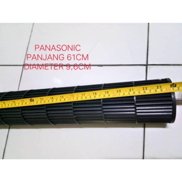 BLOWER KIPAS AC PANASONIC ORIGINAL  61CM X 9,6CM