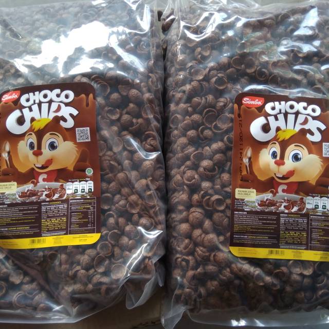 

choco chips simba sereal sarapan anak coklat dan strawberry 1kg