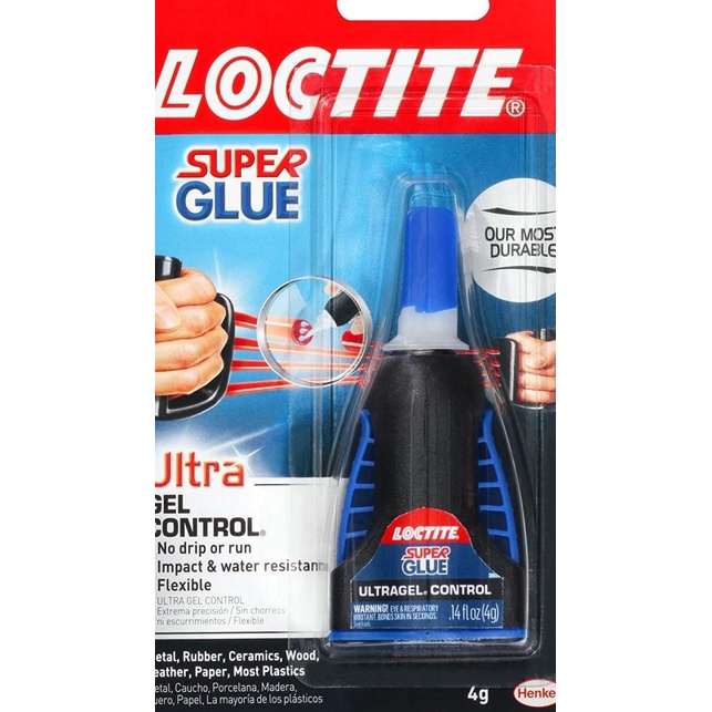 

♔ Loctite super glue ultra gel control,lem locteti water resistant ☊