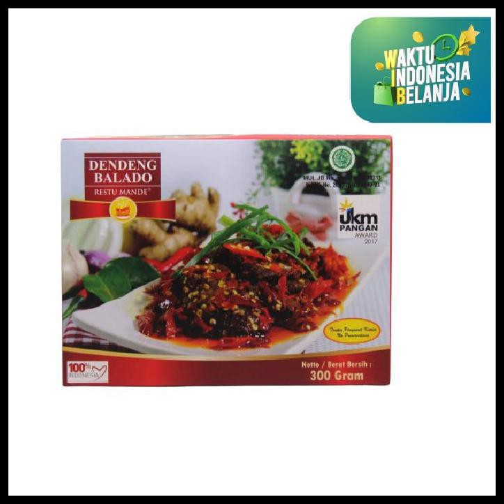 

Restu Mande Dendeng Balado - 300 Gram