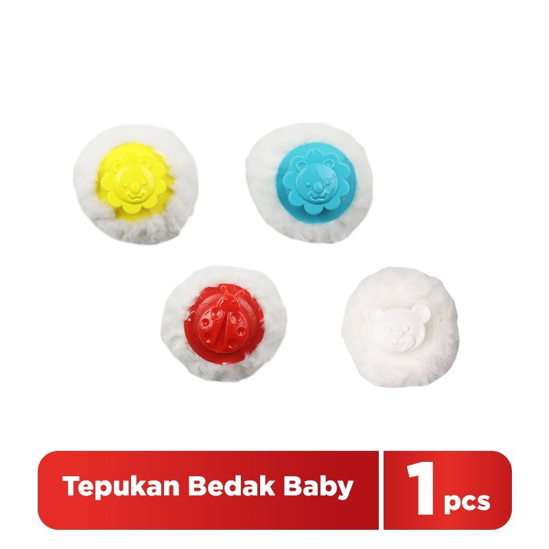 spons bedak bayi lembut bulu halus| puff tepukan spon cepuk bedak tabur bayi powder puff murah | RELIABLE