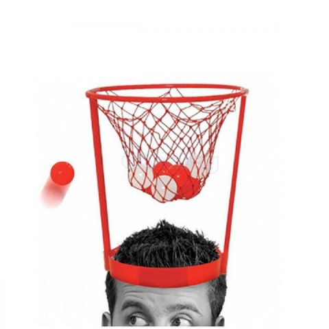 Headband Hoop Basket Case Creative Game - Permainan Topi Keranjang Basket