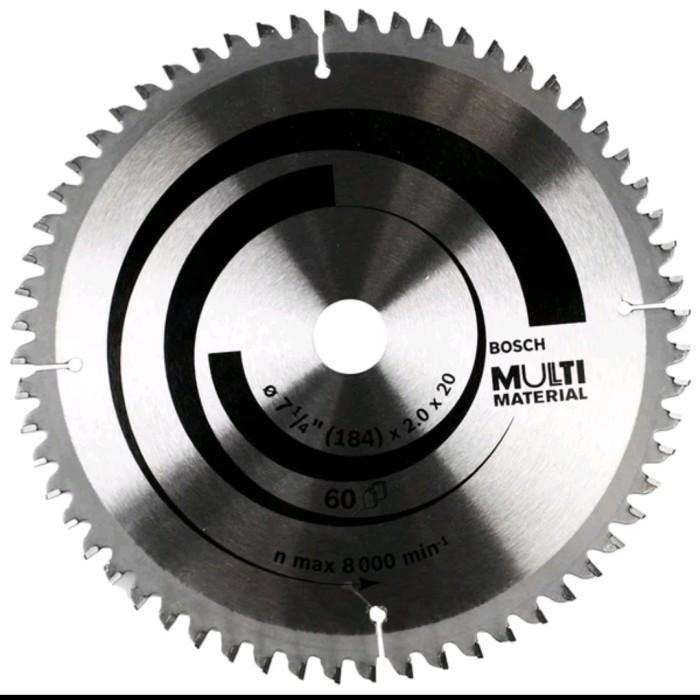 Saw | Circular Saw Blade / Mata Gergaji Circular Bosch Multi Material 7 Inch Termurah