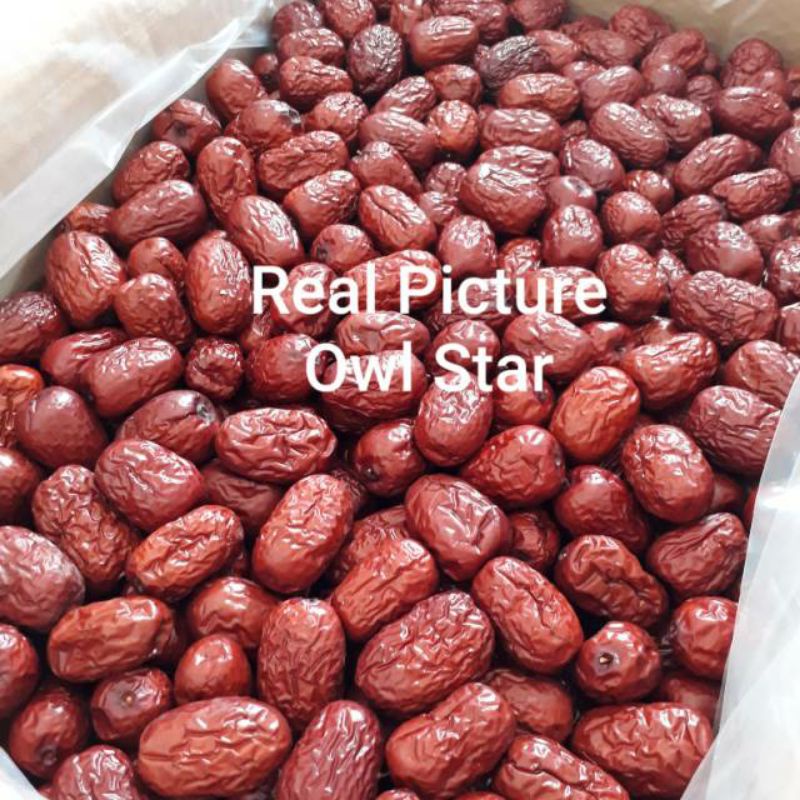 

ANGCO GRADE SUPER ANG CO HONG ZAO KURMA MERAH DRIED DATES KECIL