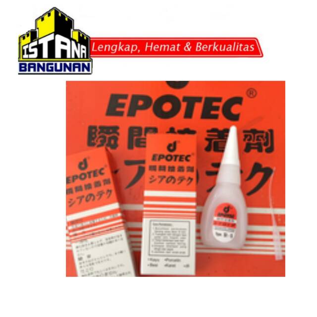 

Lem-021 Lem tetes multifungsi/merk epotec/Murah