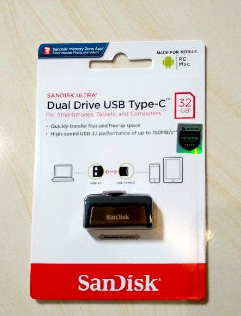 Sandisk Flashdisk OTG TYPE C ORIGINAL