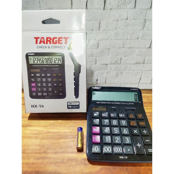 

Kalkulator / Calculator Target HX-14 digits