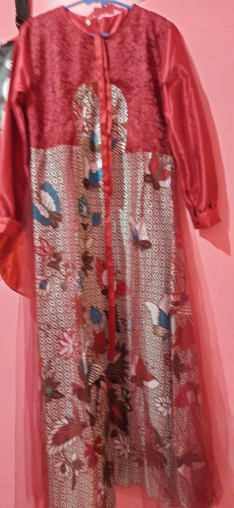 Maura Couple - Sania Ruffle Batik Couple Ori Ndoro Jowi Dnt Garansi Termurah Shopee - Batik Couple