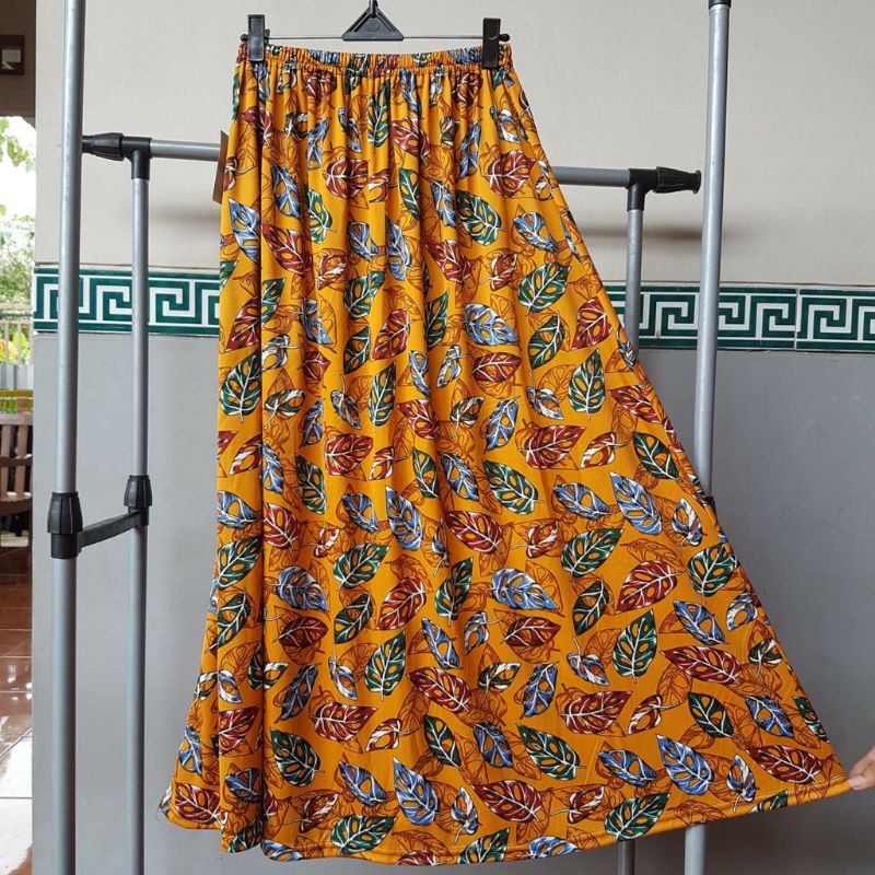 Rok Jersey Hyget premium rok motif modern / rok kekinian