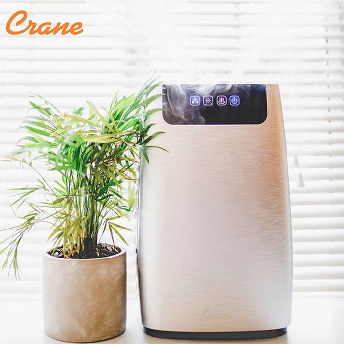 CRANE 4 IN 1 AIR PURIFIER AND HUMIDIFIER / Crane Humidifier 4 in 1 True Hepa EE-6908 / crane / PENGHARUM RUANGAN / PENYEGAR UDARA / PURIFIER / KESEHATAN UDARA / HEPA FILTER / IONIZER / ESSENTIALS OIL / ORIGINAL / BARU / CRANE MURAH / GARANSI RESMI